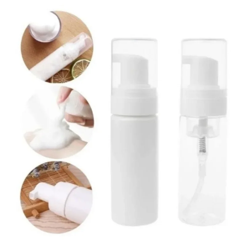 

Foaming pump bottle during eyelash extension