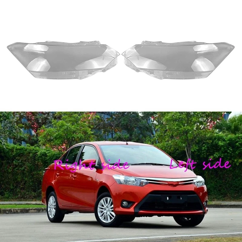 

for Toyota Vios 2014 2015 Headlight Shell Lamp Shade Transparent Lens Cover Headlight Cover