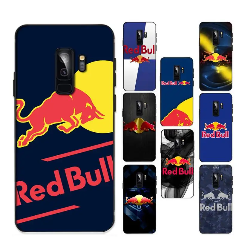 

R-RED Energy drink B-Bull Phone Case For Samsung S 9 10 20 21 22 23 30 23plus lite Ultra FE S10lite Fundas