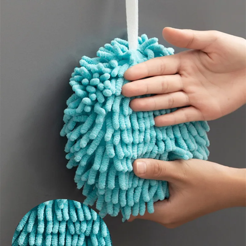 

Wipe Hands Towel Ball Kitchen Lint-Free Clean Bathroom Absorbent Quick-Drying Towel Soft Touch Hand-Cleaning Home Health