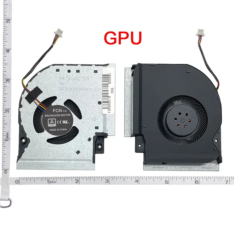 Новый охлаждающий вентилятор для ноутбука Asus ROG Strix Scar II GL504 GL504G GL504GS GL504GM GL504GV S5C S5CS