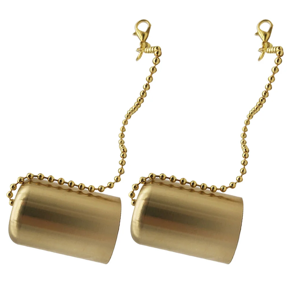 

2pcs Extinguishers Metal Snuffer Caps Small Extinguishers for Home Camping