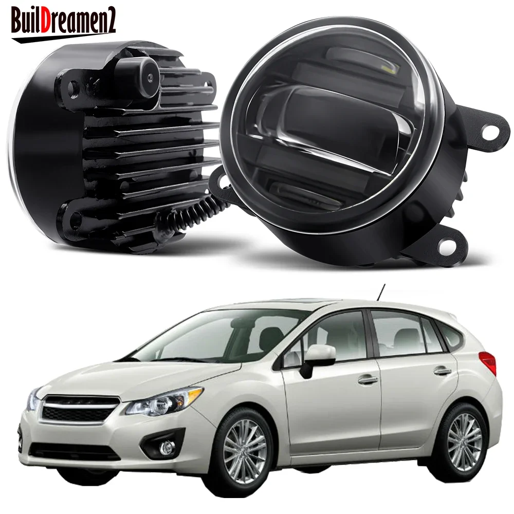 2 х 30 Вт Автомобильные алюминиевые передние противотуманные фары в сборе DRL H11