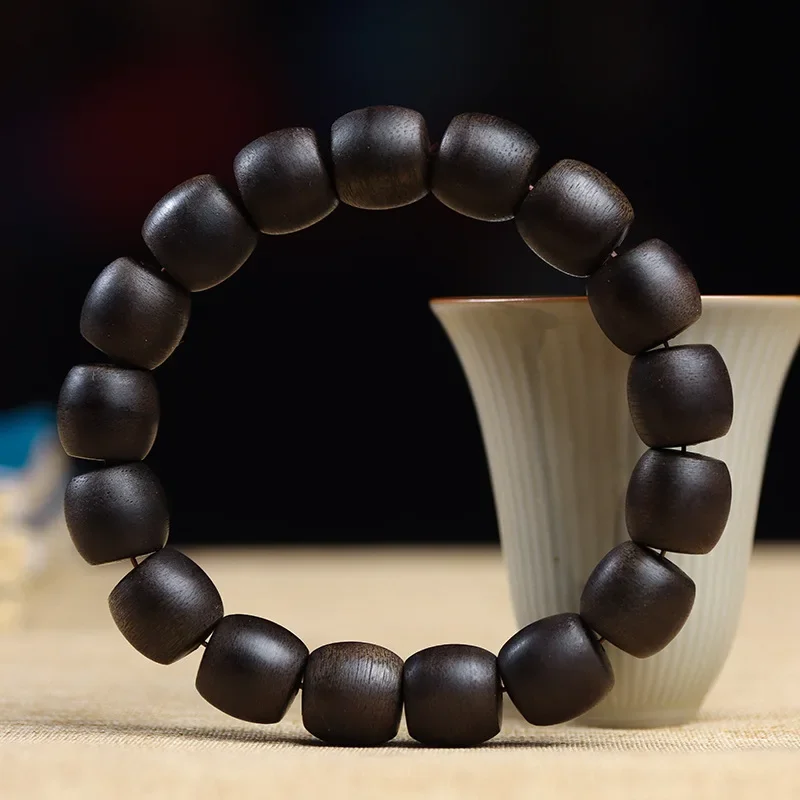 Все погружные вьетнамские браслеты Kyara abarwood мужские цилиндрические бусины