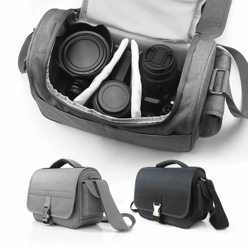 

Camera Bag DSLR travel case for Canon Nikon Fuji camera Shoulder bag Portable storage case for Camera and Accessories