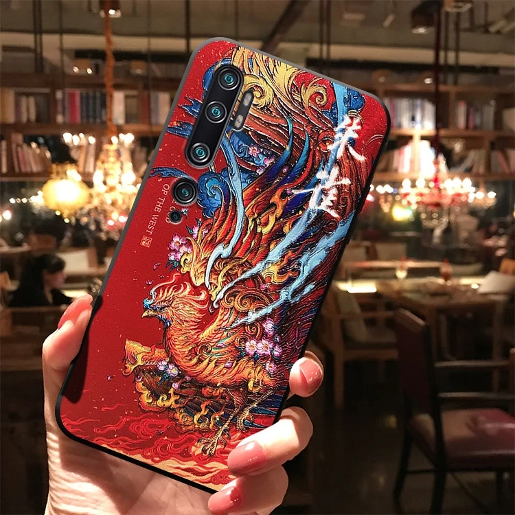 Мягкий чехол для Oneplus 9 9R 8T 8 Pro 7 7T 6T 6 One Plus с 3D рельефным рисунком защитой от царапин