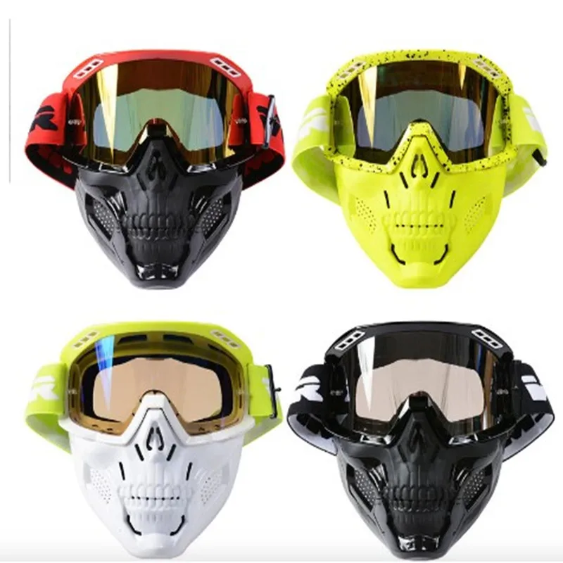 Supply helmet trend off-road motorcycle  sand locomotive motorcycle  mask outdoor riding glasses desert army fan special