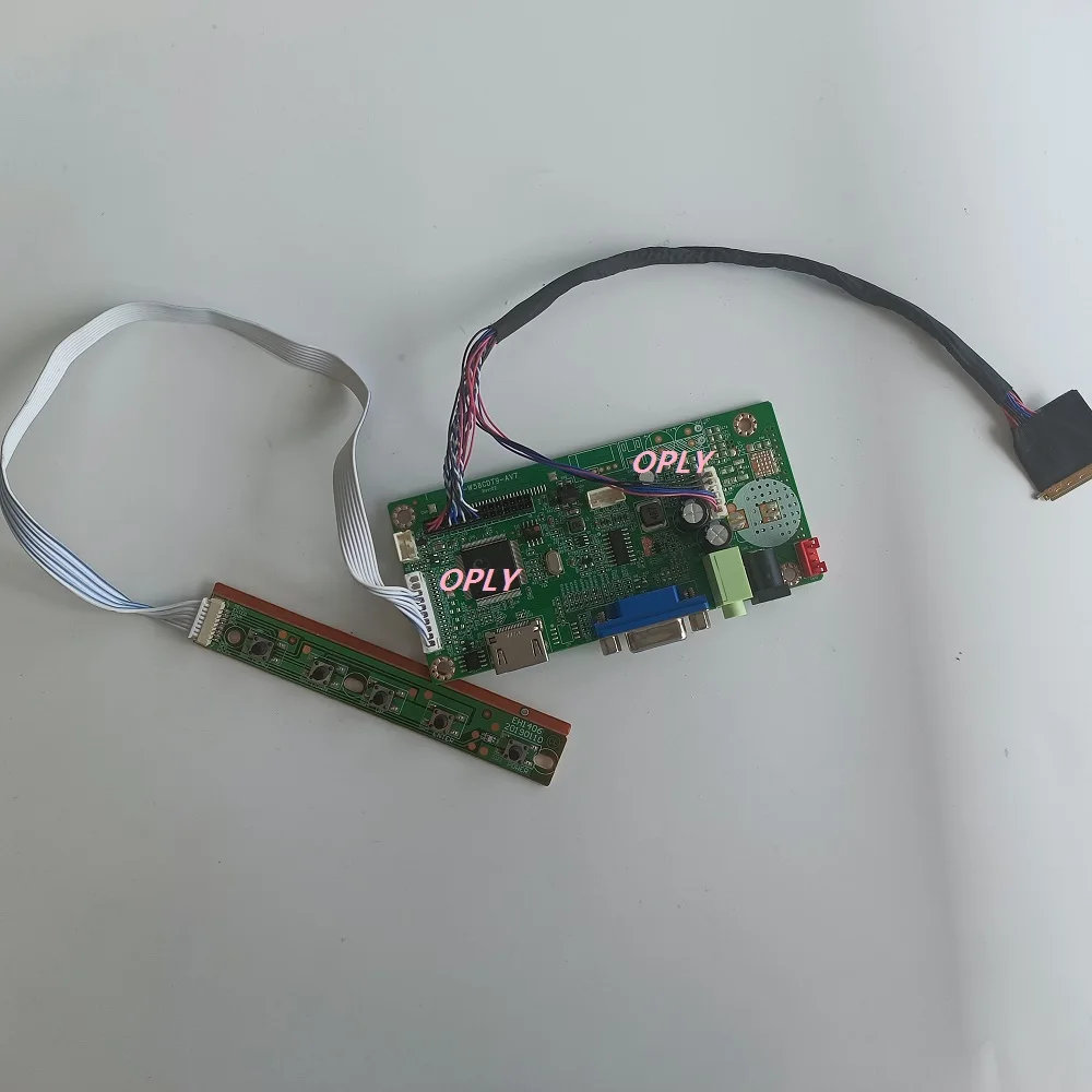 Плата контроллера 58C HDMI-совместимая с VGA для LTN101NT02 LTN101NT06-W01 M101GWN9 R2 1024x60 0 панель LTN101NT05-U03 10,1