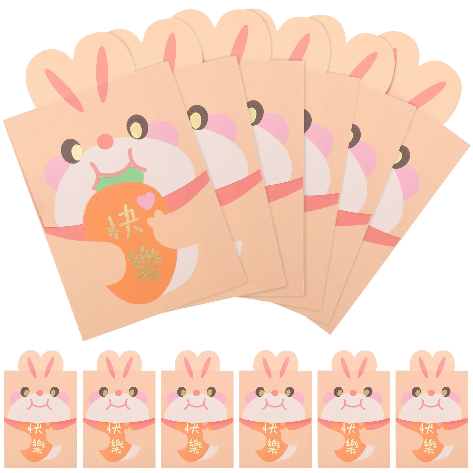 

Red Year New 2023 Packet Packets Envelope Money Gift Traditional Rabbit Chinese Bag Envelopes