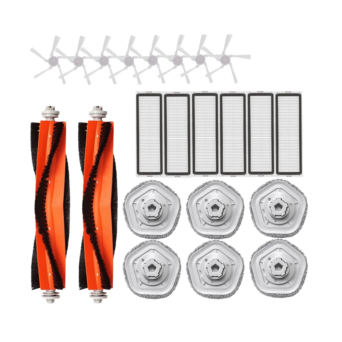 

Запчасти для робота-пылесоса и швабры Bot W10 W10Pro, моющийся фильтр НЕРА