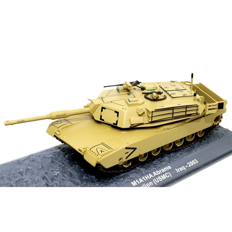 Литый под давлением оригинальный танк в масштабе 1:72 M1A1HA Abrams первый батальон