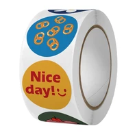 500 pcsroll ins style cartoon cute hand account stickers water cup computer phone shell decoration birthday cake stickers
