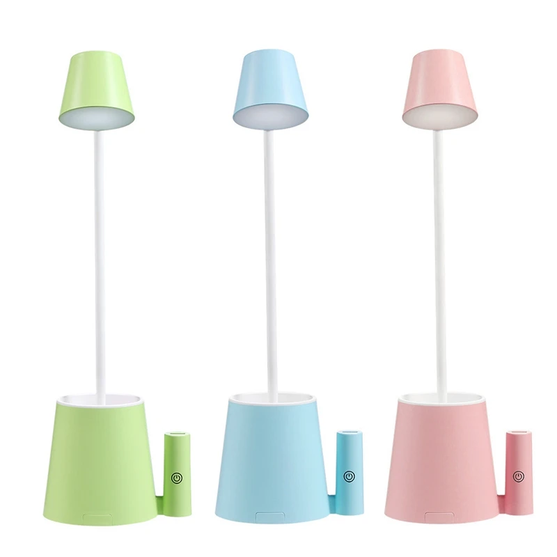 

Настольная лампа с USB-портом для зарядки, 2 режима освещения и плавное регулирование яркости, приглушаемая лампа для чтения для глаз