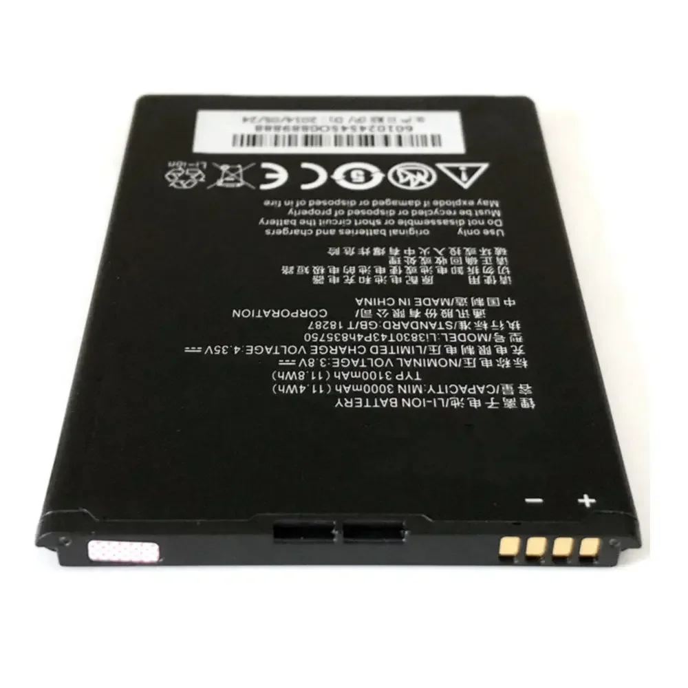 Li3830T43P4h 835750 аккумулятор 3000 мАч для аккумуляторов мобильных телефонов ZTE S291 Grand S2