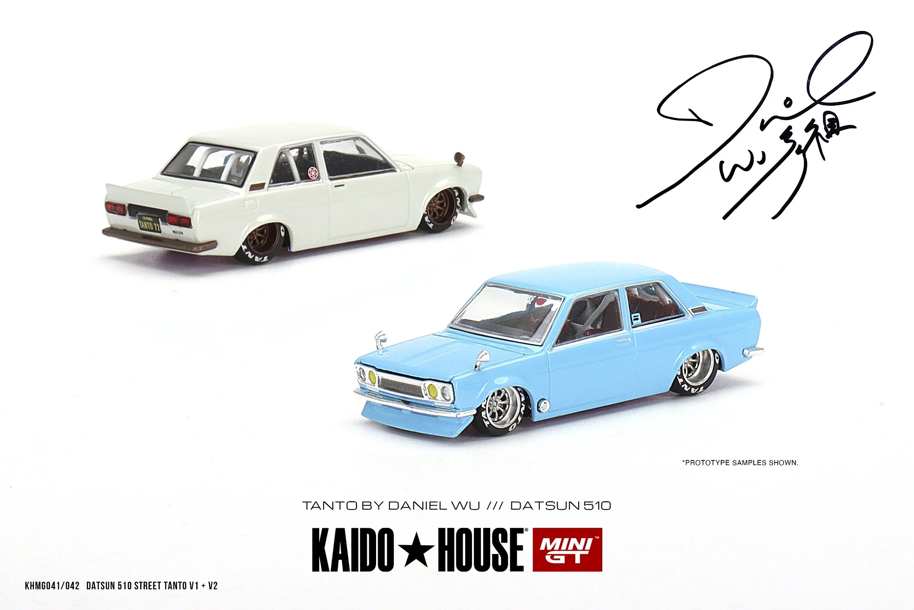 

Kaido House + MINI GT 1:64 Datsun 510 Street Tanto Diecast Car Model