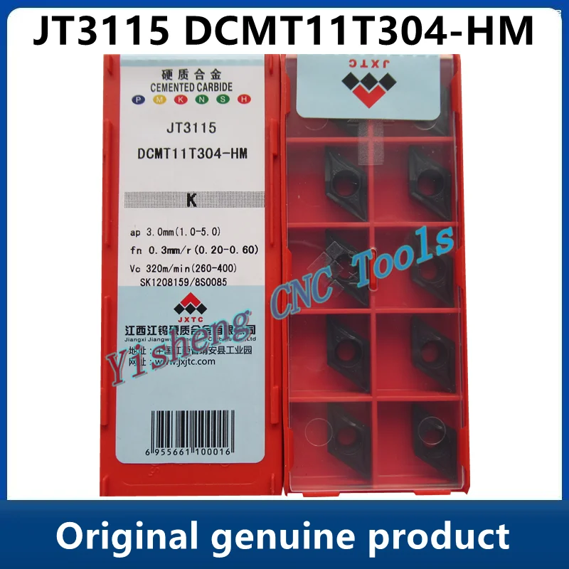 

JXTC Cutting Tools JT3115 DCMT11T304-HM