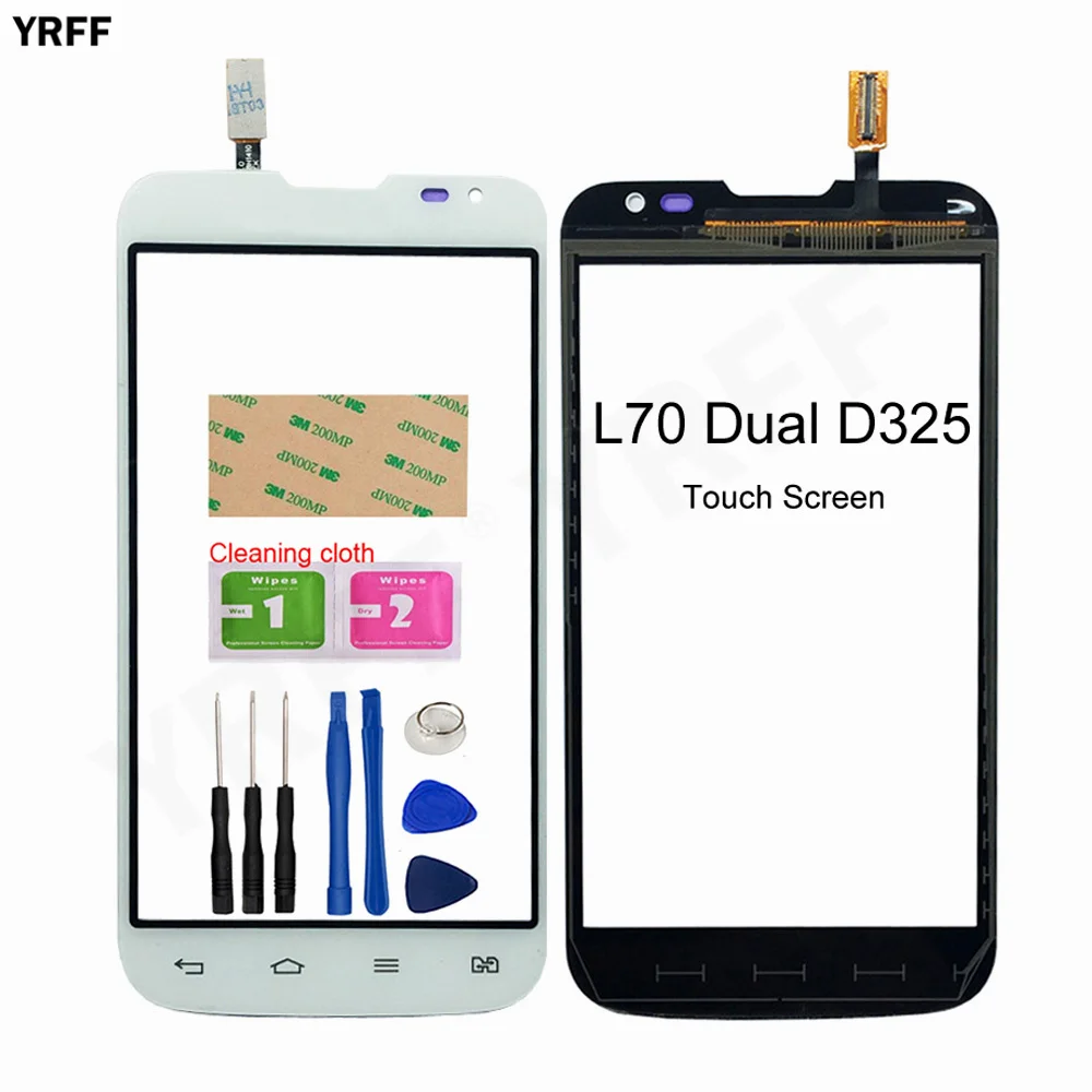 

Для LG L70 Dual D325 сенсорный экран дигитайзер фото запасные части в сборе