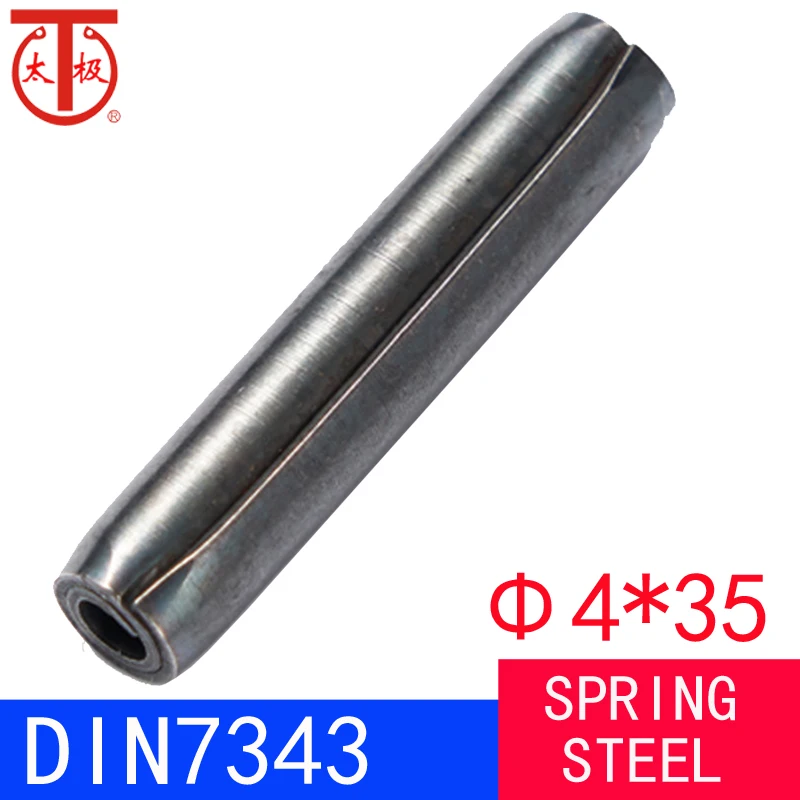 

(4*35) DIN7343 / ISO8750 Spiral spring pin ( Coiled pin ) 100 pieces/lot