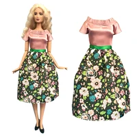 nk official fashion european dress party skirt for barbie blyth 16 mh cd fr sd kurhn bjd doll clothes accessories toys