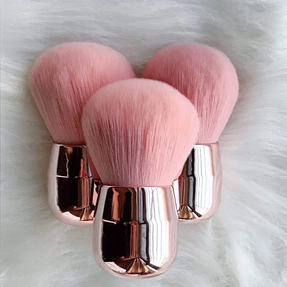 

Single mushroom head loose powder brush, honey blush highlight makeup