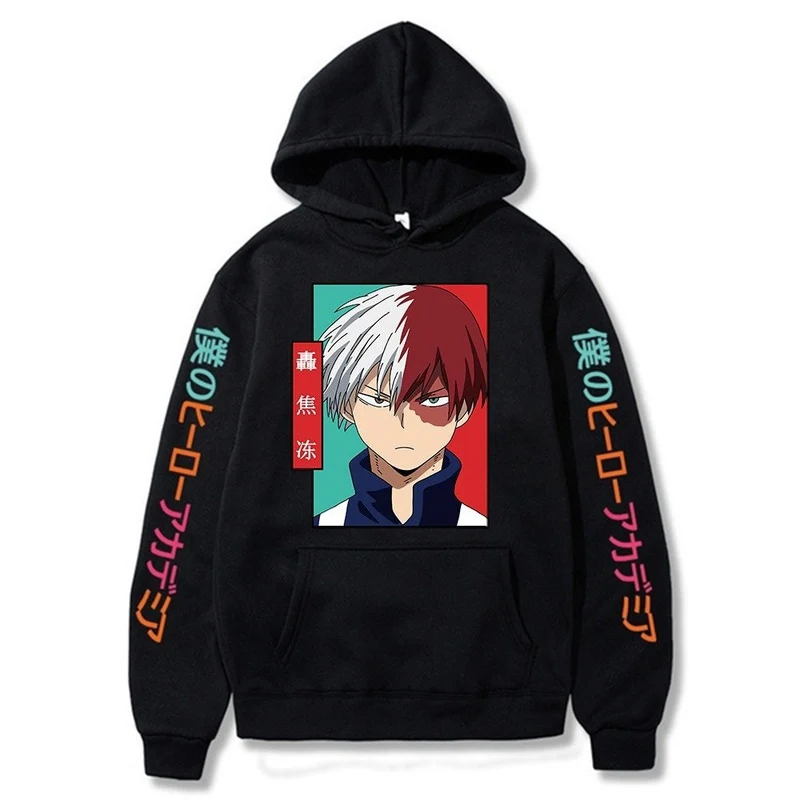 

My Hero Academia Oversized Cartoon Boku No Hero Academia Kawaii Midoriya Izuku Smiling Winter Women Hoodie Sweatshirt