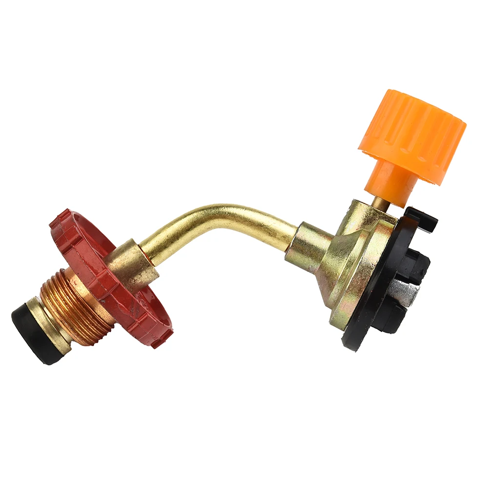 

1*Refillable Adapter Outdoor Camping For Gas Butane Cylinder Tank Refill Connector Adapter Valve 11.5*11CM High Quality