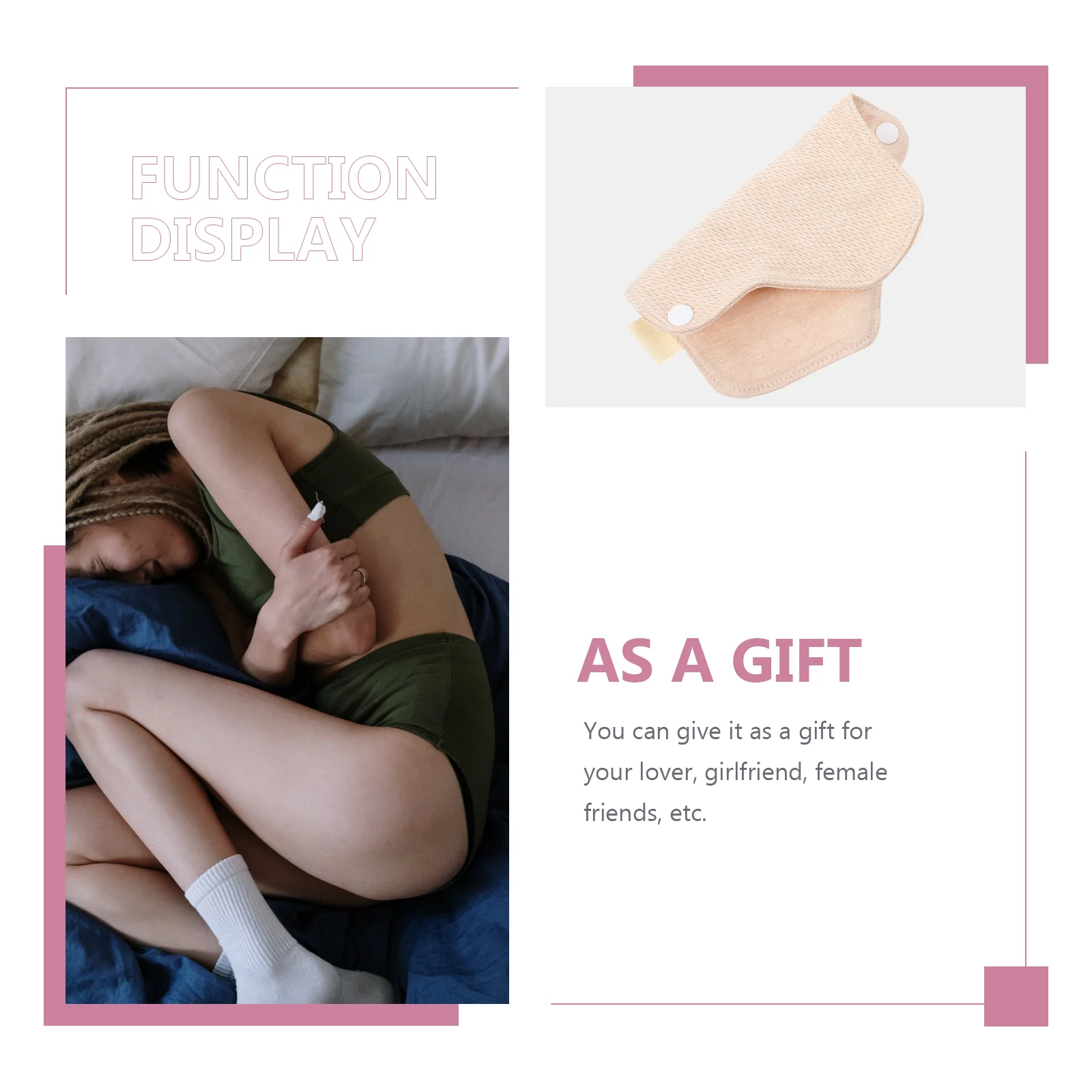 4PCS Washable Sanitary Napkin Pads Nursing Mats Reusable Menstrual |