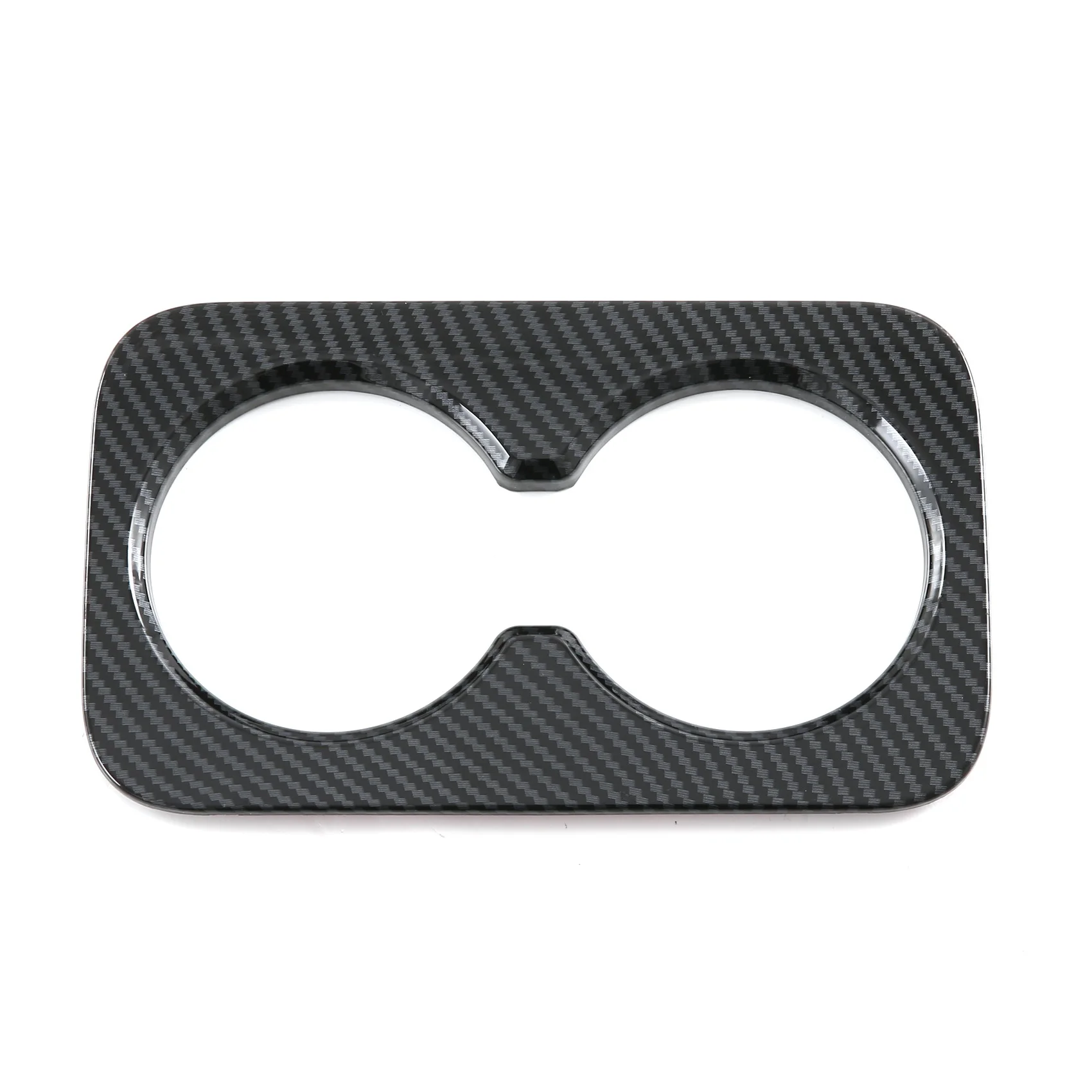 

Car Carbon Fiber ABS Rear Drink Cup Holder Cover Trim Stickers for ATTO 3 Yuan Plus 2022