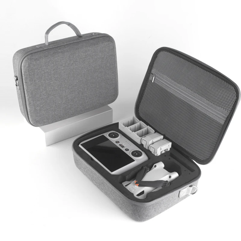 

For Dji Mini 3pro Accessories For Dji Mini 3 Earthquake Shoulder Bag Portable Waterproof Battery Eva Storage Box Dji Rc