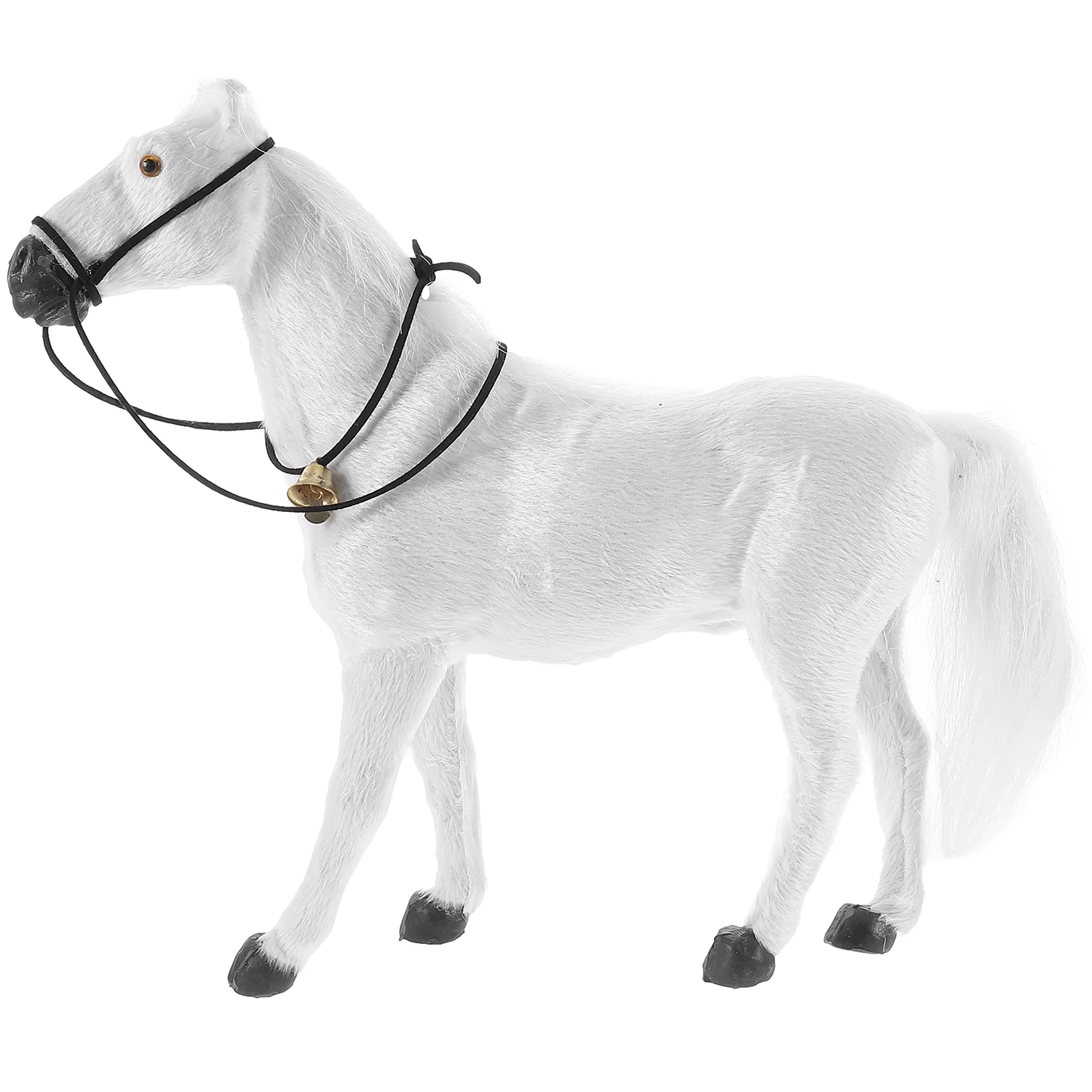 

Украшение в виде садовых лошадей, искусственная акриловая модель животных, когнитивный миниатюрный домашний декор