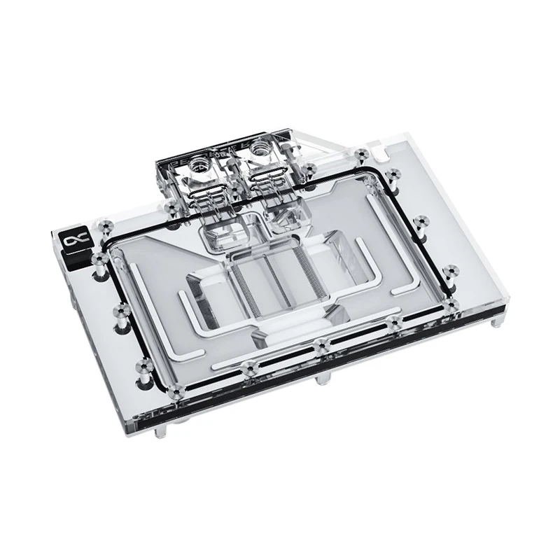 Водяной блок Alphacool Eisblock Aurora для видеокарты Galaxy Geforce RTX 4090 OC с задней панелью