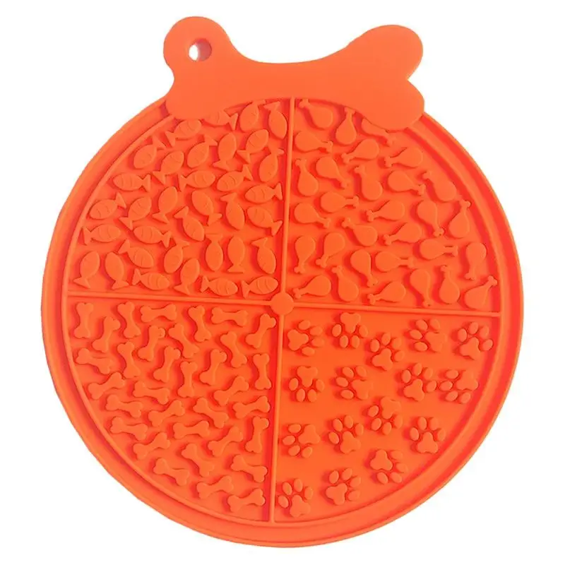 

Lick Mat For Dogs Suction Cup Pet Lick Mat Cat And Dog Lick Mat Slow Feeder Silicone Dog Treat Toys For Boredom Reducer