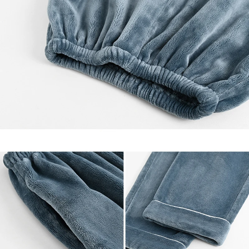 Рисунок 5 - Мужская Фланелевая Пижама с отложным воротником