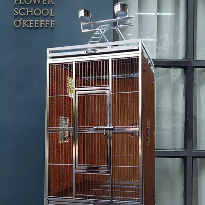 Подставка для кормушек из нержавеющей стали балкона