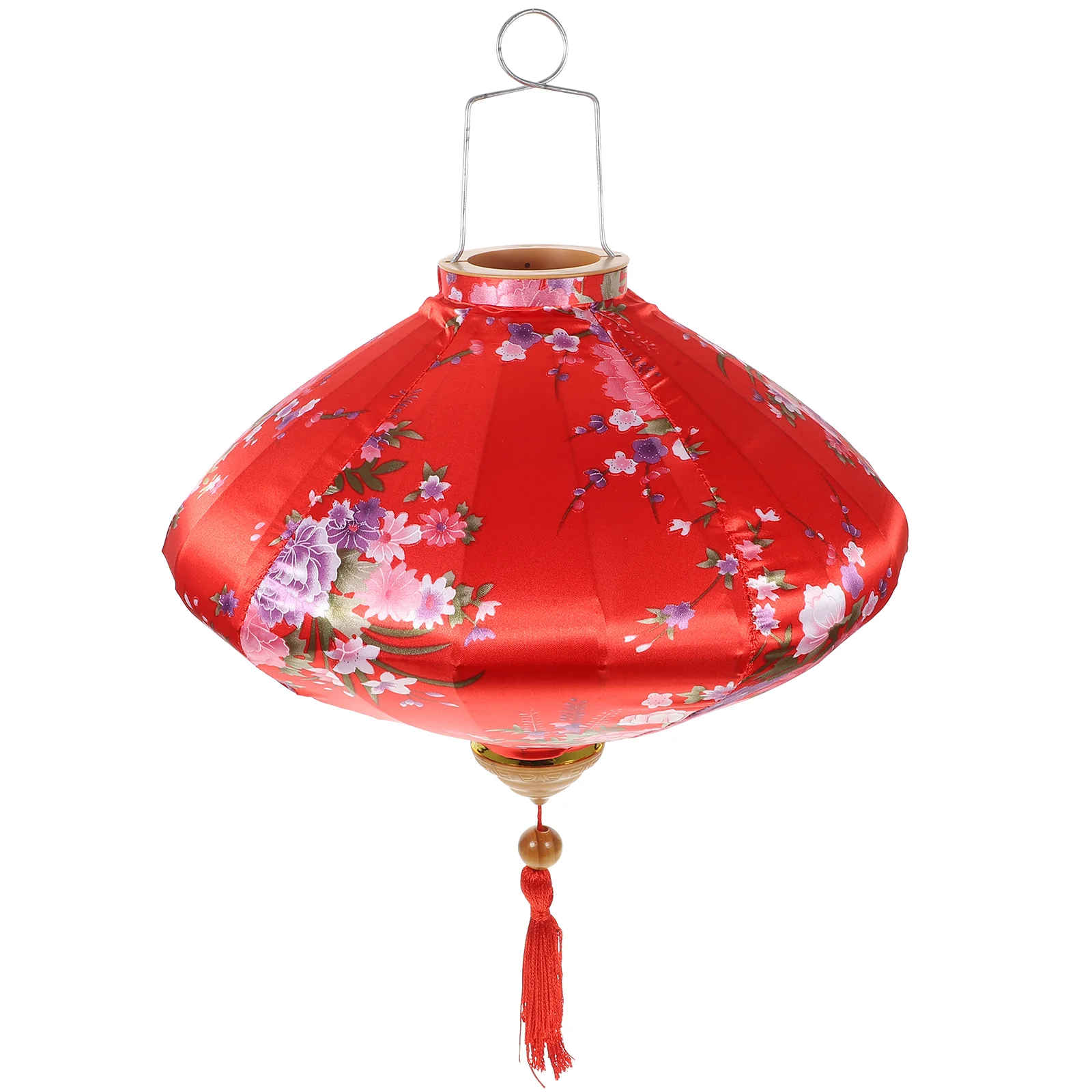 

Vietnamese Silk Lantern Red Chinese Lantern Japanese Flowers Lanterns Oriental Style Traditional Decoration New Year Wedding