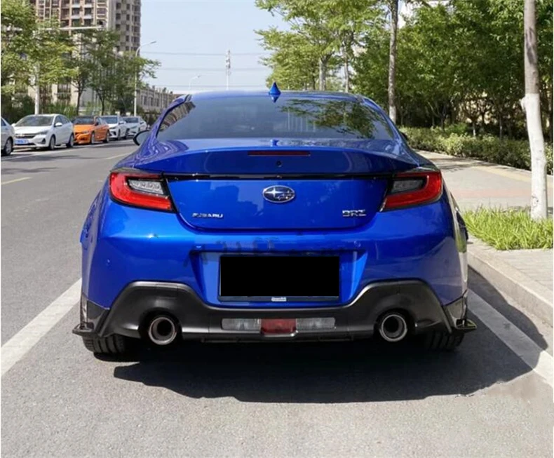 Передние разветвители для губ Subaru BRZ ZD8 2022 2023 2024 высококачественные ПП задний