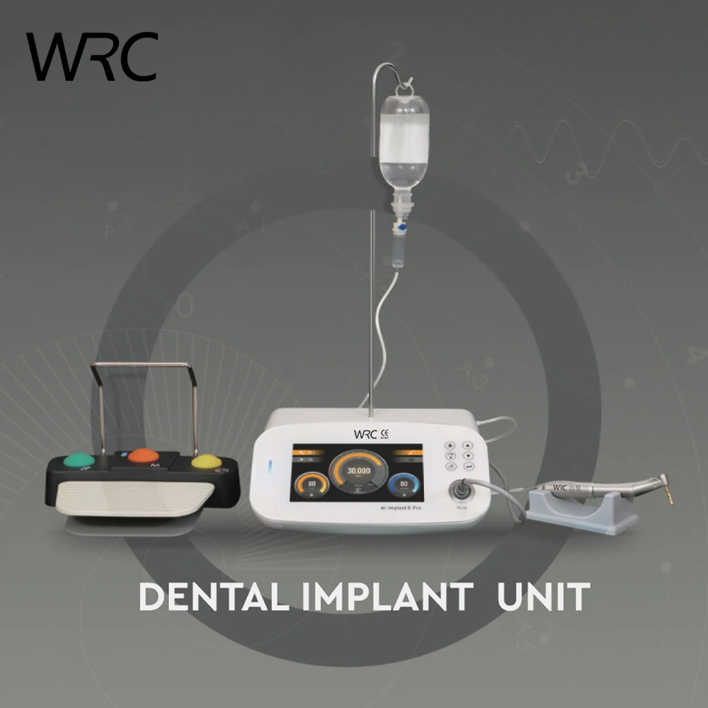 

Dental Implant Motor with 20:1 Optical Fiber LED Contra Angle Handpiece Surgical Brushless AI artificial calibration Dentisty Im