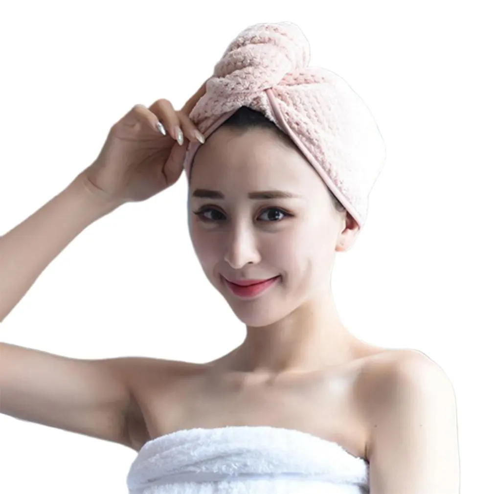 

Женское мягкое полотенце для душа, быстросохнущее банное полотенце, мягкая шапочка для душа, женские инструменты для купания волос
