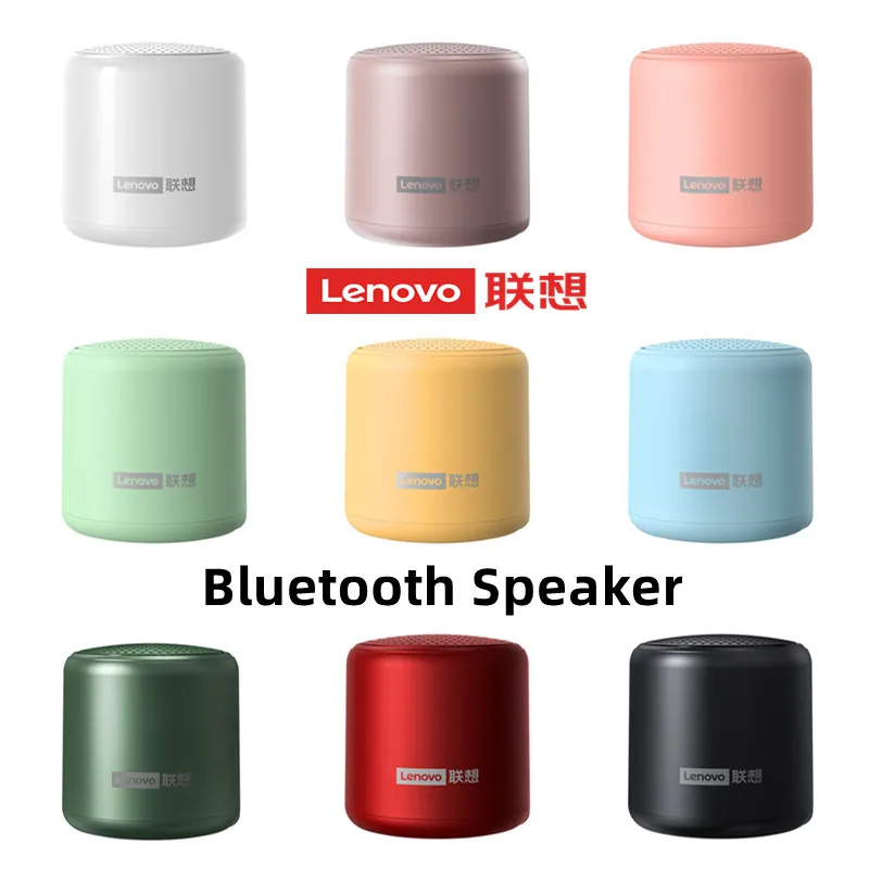 Оригинальная портативная Bluetooth-Колонка Lenovo L01 Беспроводная мини-колонка 3D стерео