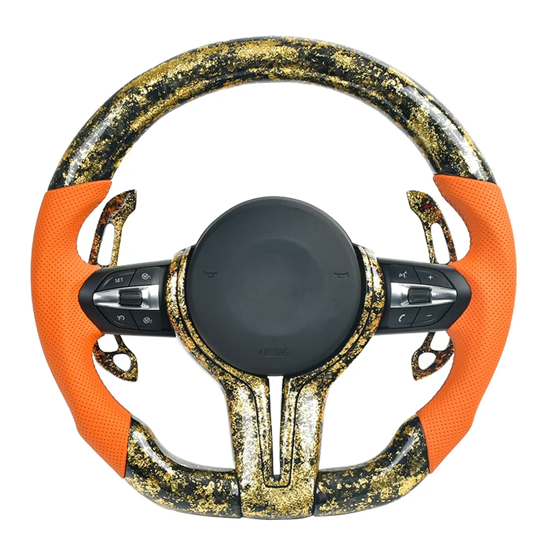 

Рулевое колесо из углеродного волокна, для BMW F80, F82, F87, M3, M4, M2, F10, F30, F32, F34, F15, F16, E92, E90