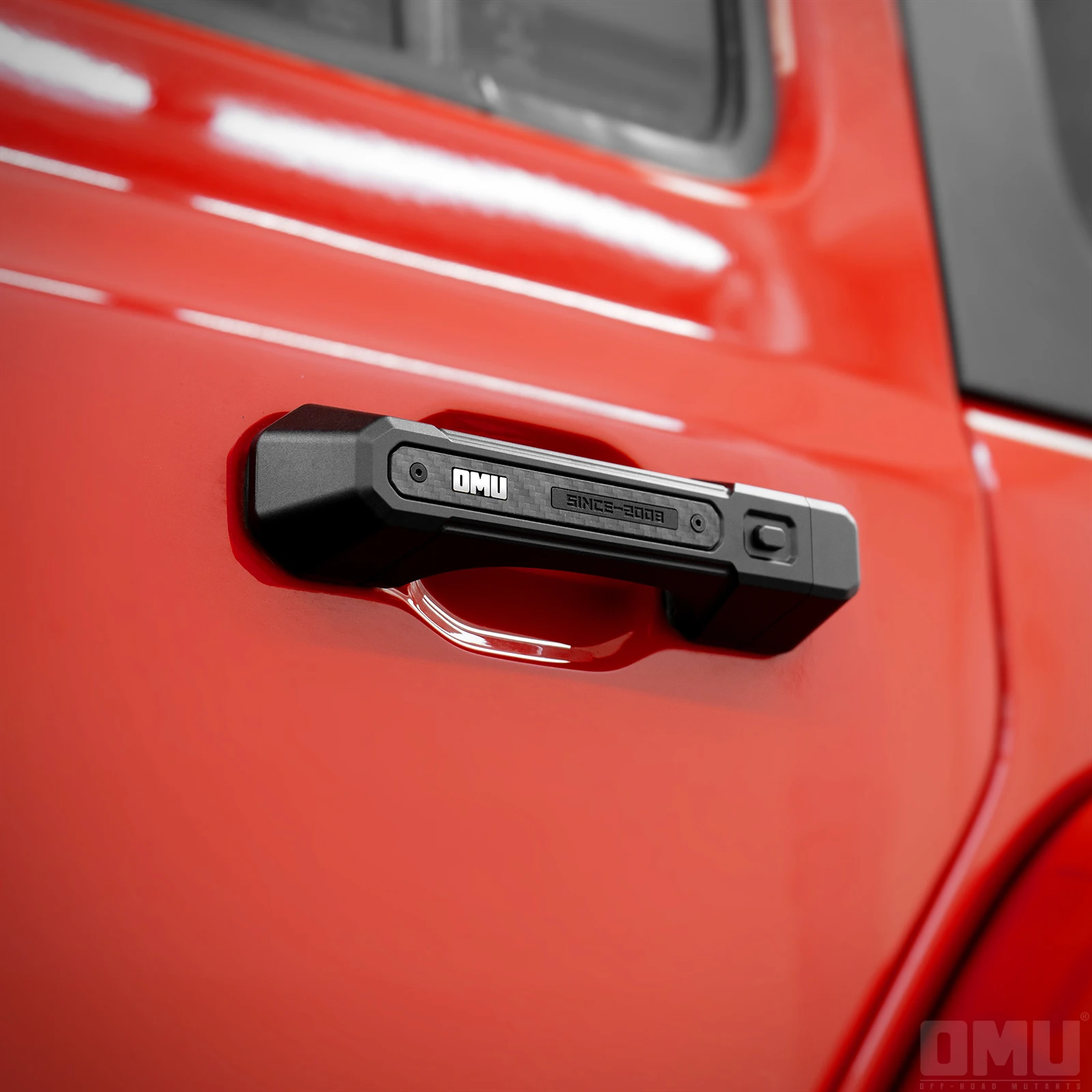 

OMU 4x4 алюминиевая дверная ручка, защитный чехол для Jeep Wrangler JL 4/2-дверный и Gladiator JT 2018-2024, внешние аксессуары