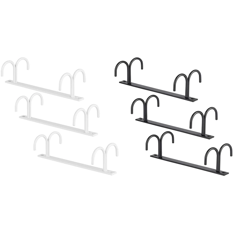 

Mug Rack Under Cabinet - Coffee Cup Holder, 12 Mugs Hooks Under Shelf, Display Hanging Cups Drying Hook