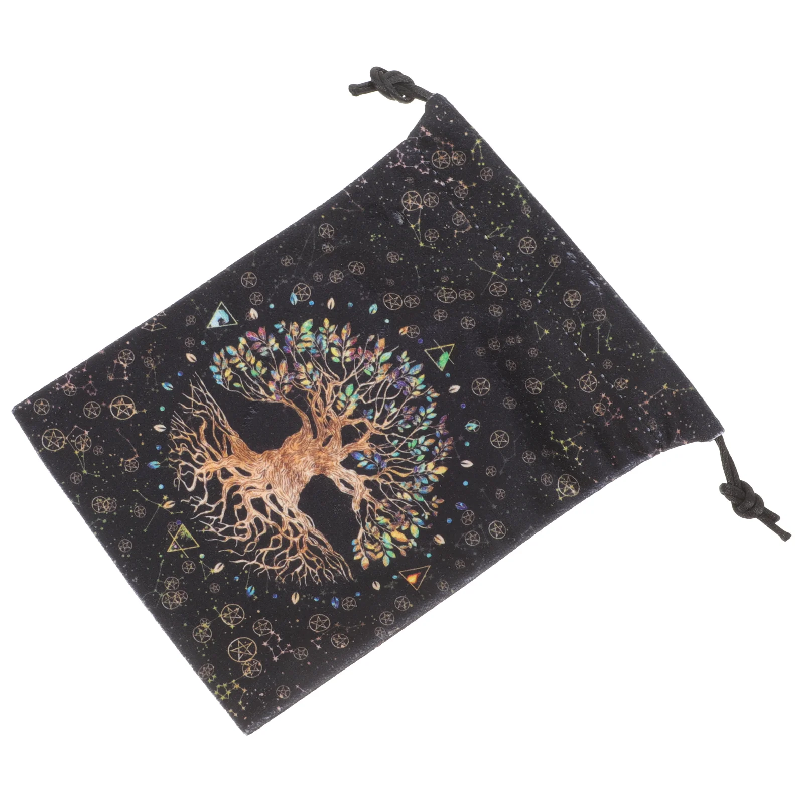 

Mineral Crystal Bag Drawstring Pouch Jewelry Bags Gifts Velvet Little Tarot Rune