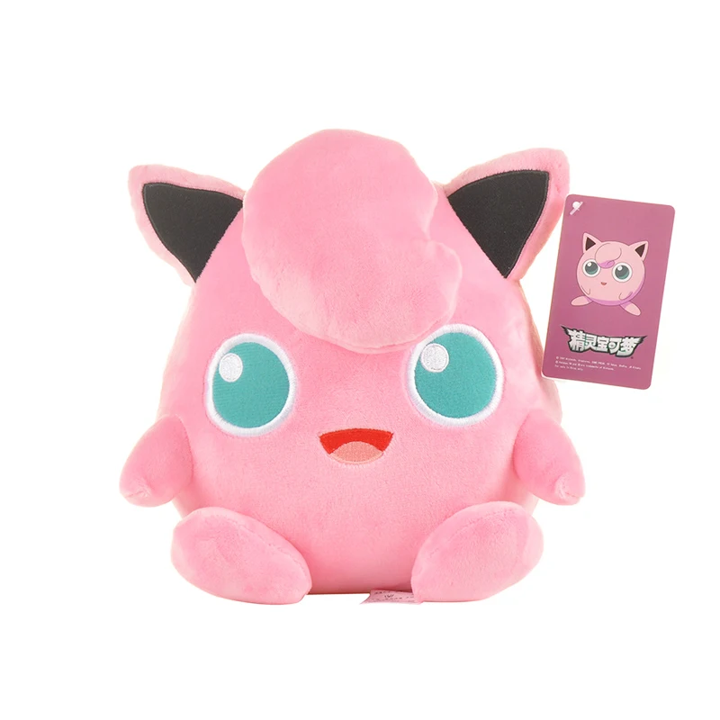 Игрушка плюшевая в виде покемона милая мягкая хлопковая кукла-подушка для
