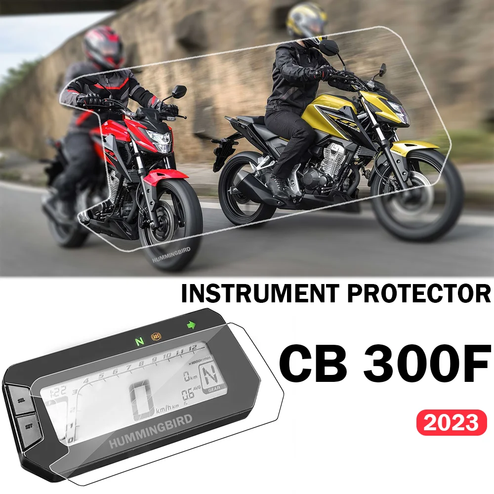 

Защитная пленка для экрана приборной панели для Honda CB 300 F CB 300F 2023 CB300F аксессуары Защитные пленки для ЖК-экрана TFT