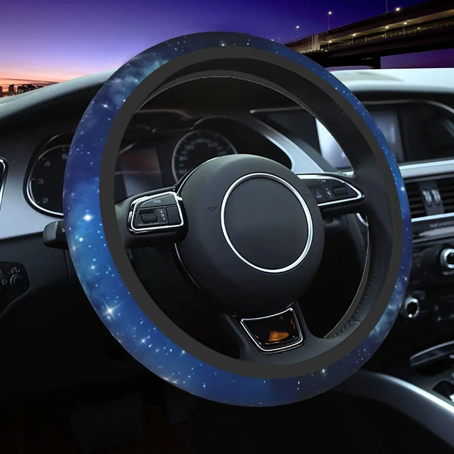 

Чехол на руль для мужчин и женщин, универсальный Противоскользящий чехол на руль, 15 дюймов