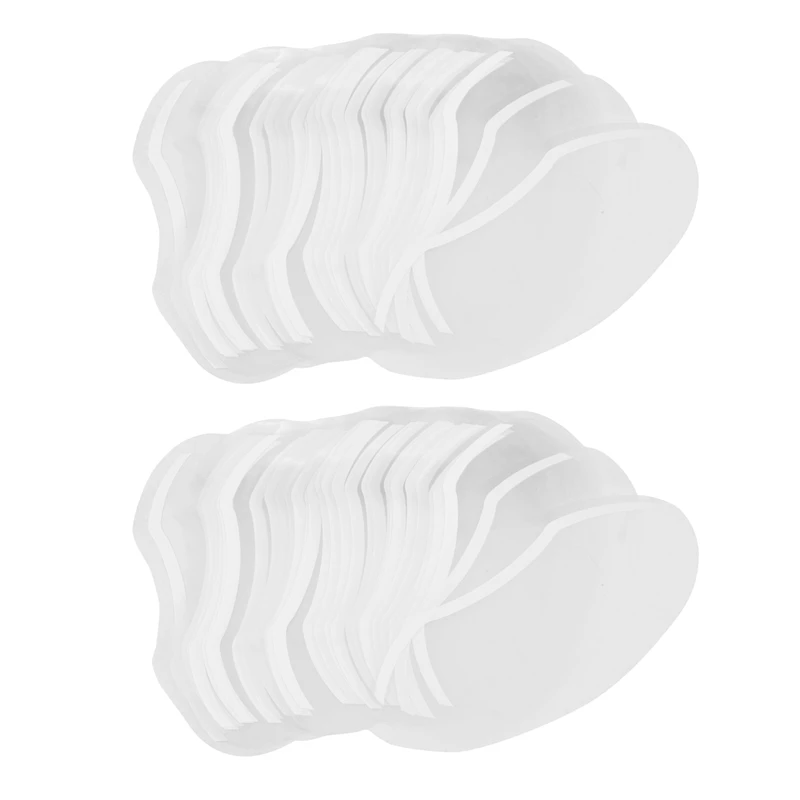 

100 шт., одноразовые прозрачные маски-спрей для окрашивания лица