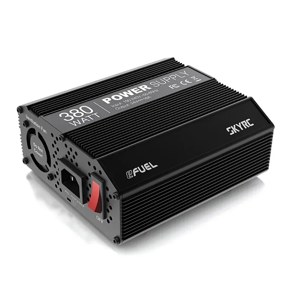 Фото Блок питания SKYRC EFuel 380W 16A 100-200V 24V DC для зарядных устройств B6 Nano, ISDT Q6 Plus, E4Q и аксессуаров для радиоуправляемых моделей №3
