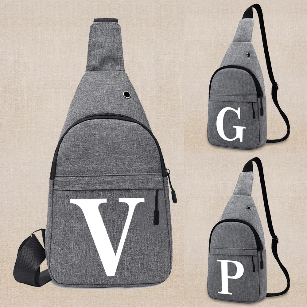 

Модные маленькие рюкзаки, нагрудные сумки, мужской чехол-книжка, Белый Дорожный Органайзер с 26 буквами и принтом, бумажник 2023