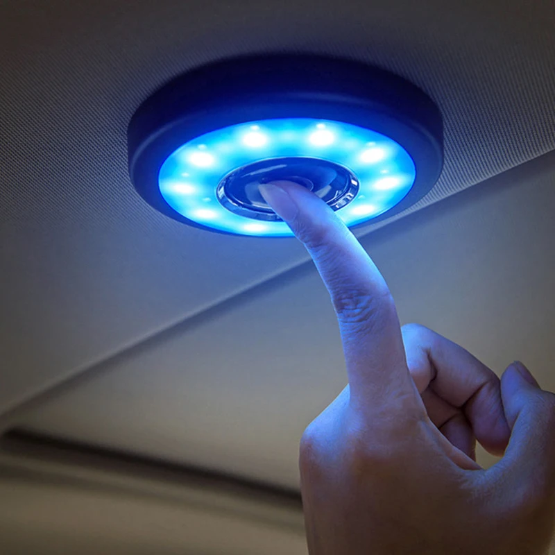 

Wireless LED Night Light Touch Lamp Ceiling Wall Cabinet Car Night Light USB charging Bedroom Bedside Lamp For Home With Magnet
